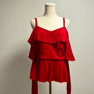 Club Monaco Crepe Blouse (size 4)